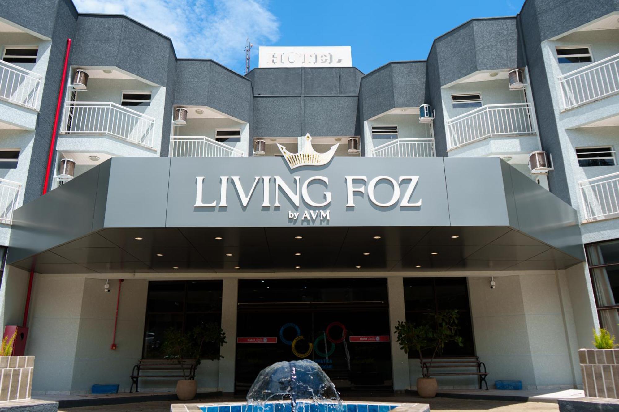Hotel Living Foz By Avm Foz do Iguaçu Exteriör bild