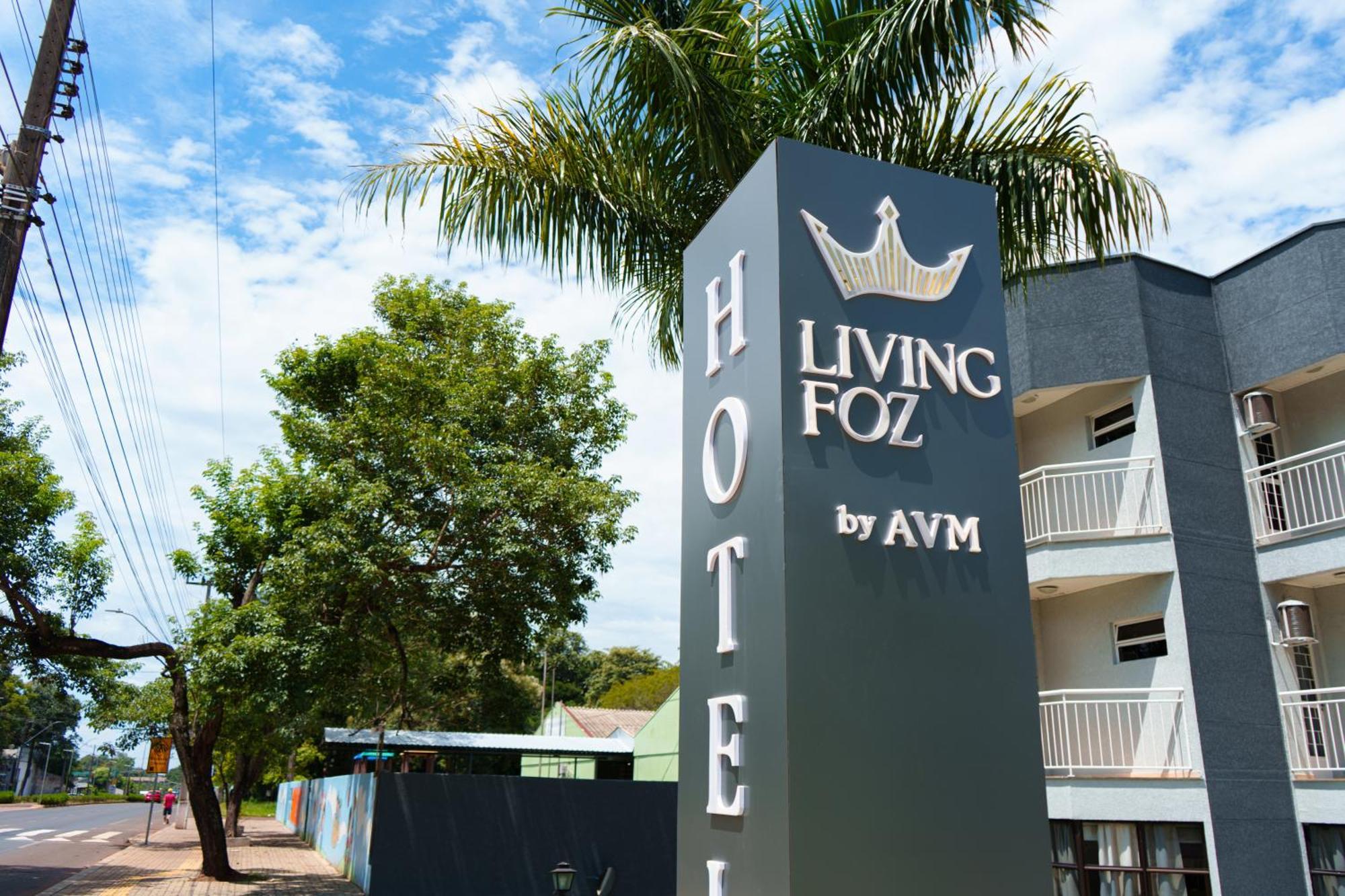 Hotel Living Foz By Avm Foz do Iguaçu Exteriör bild